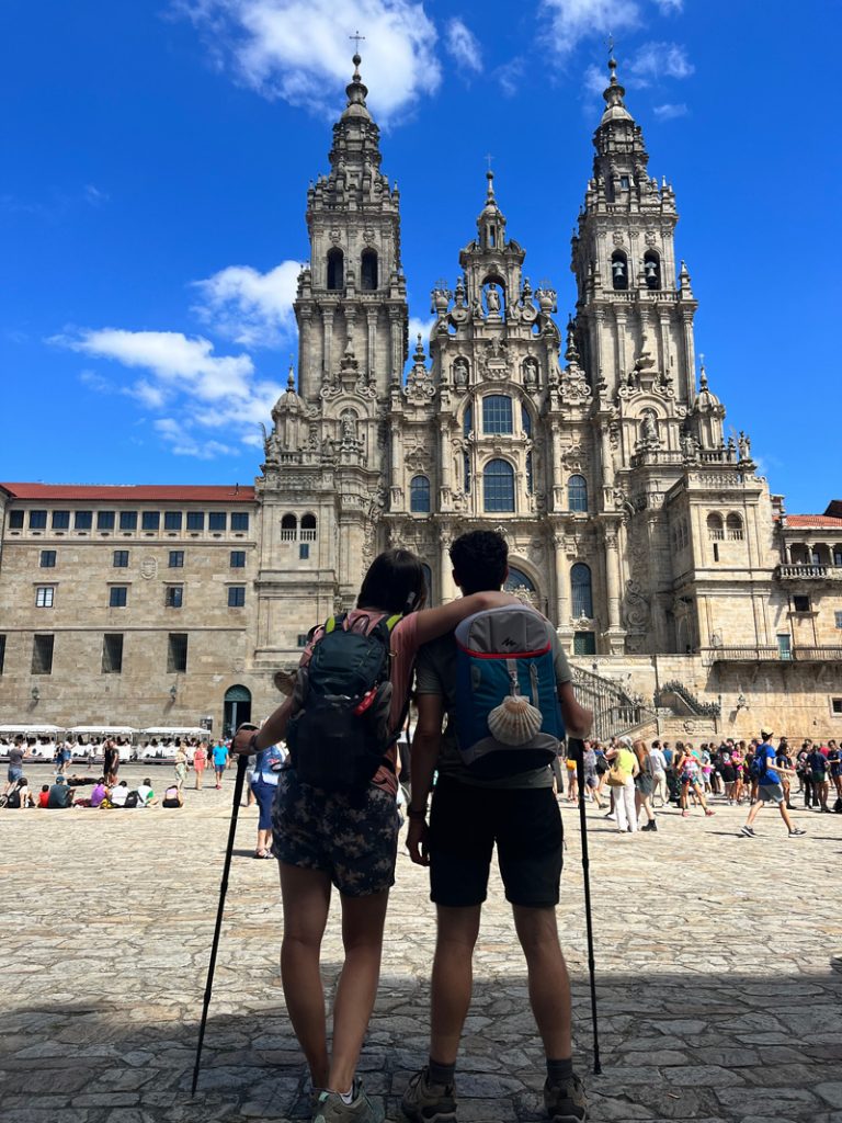 Camino for the community - Llegada a Santiago de Compostela